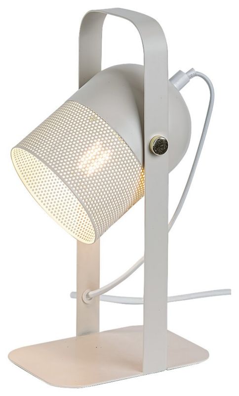 Lampa biurkowa Rabalux Ronnie beżowa  1 x E14 x 25W IP20 wym: 28.5 x 15 x 15 cm metal - 1 szt.