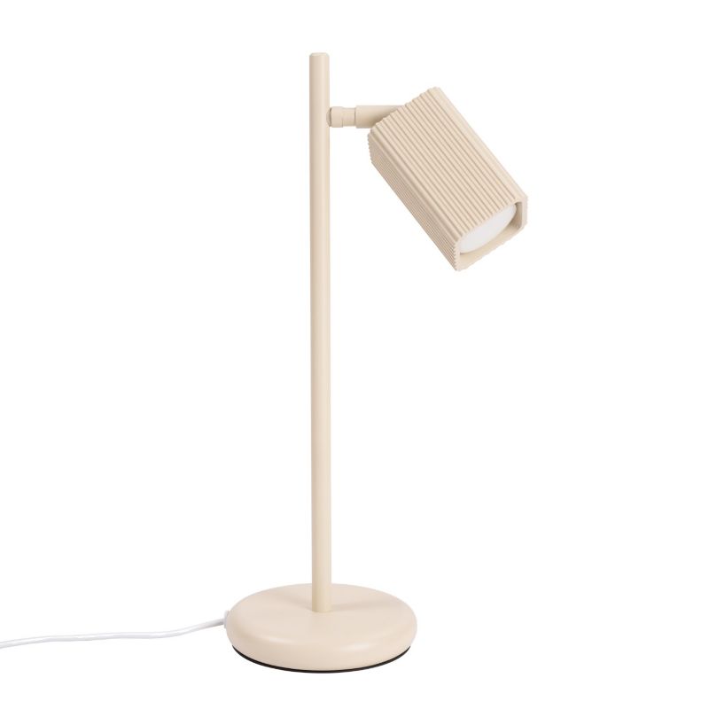 Lampa biurkowa Sollux Lighting RAYO beżowa 1 szt.