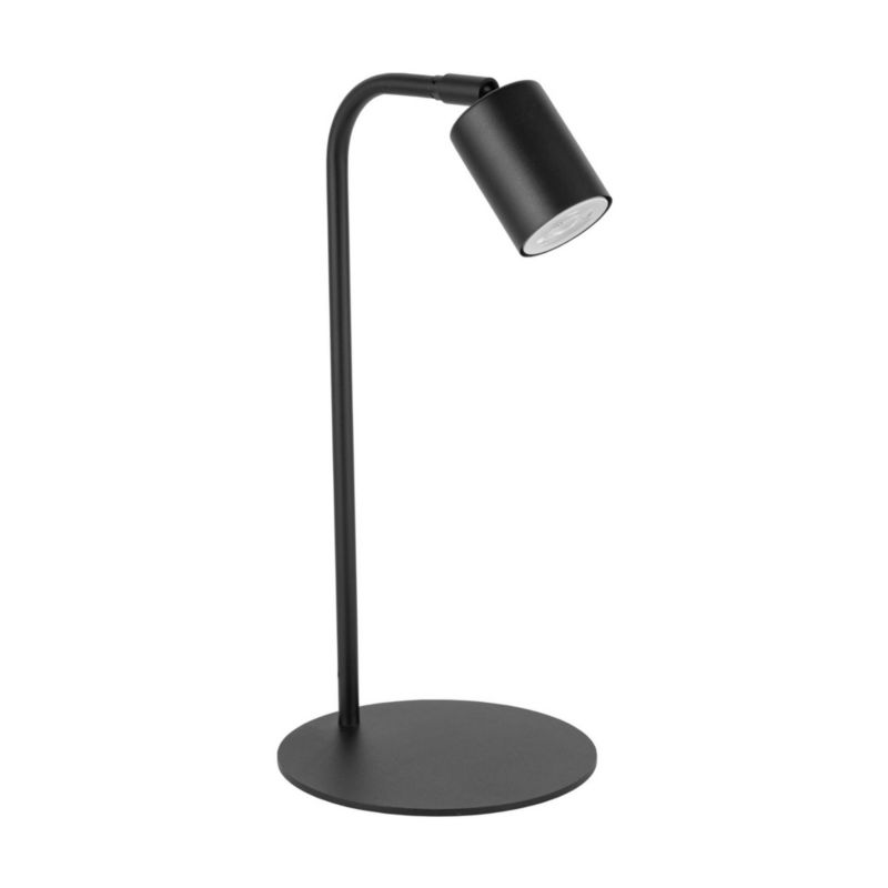 Lampa biurkowa TK-Lighting Logan czarna  1 x GU10 x 10W IP20 wym: 40 x 18 x 20 cm metal - 1 szt.
