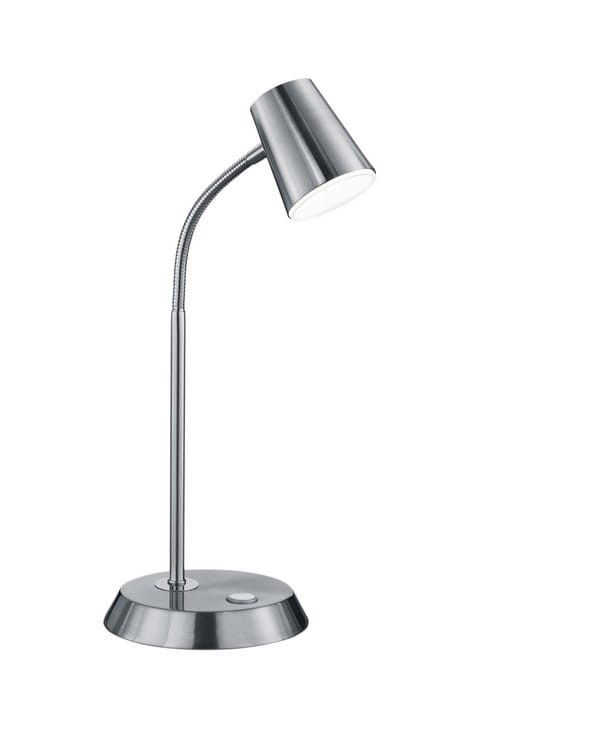 Lampa biurkowa Trio Narcos nikiel-biała LED 4.7W 3000K 660lm  IP20 wym: 38 x 15 x 15 cm metal - 1 szt.