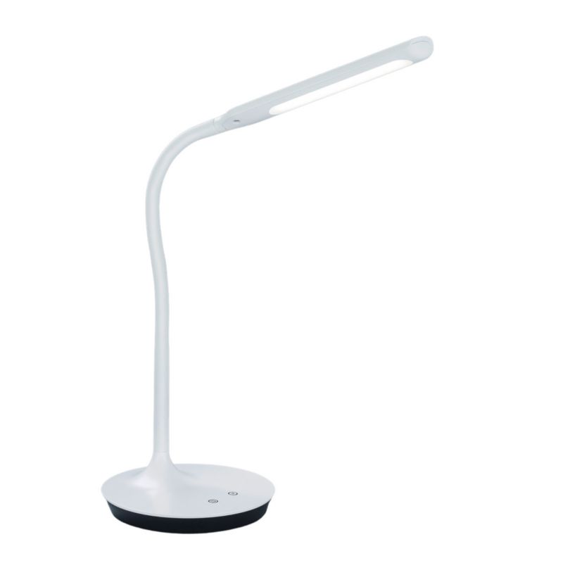 Lampa biurkowa Trio Polo biała LED 5W 3000K-5000K 550lm  IP20 wym: 41 x 16.4 x 16.4 cm tworzywo sztuczne - 1 szt.