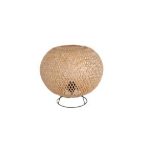 Lampa Boho Bitavia Kobi Abażur Naturalna dekoracyjna E27 1szt.