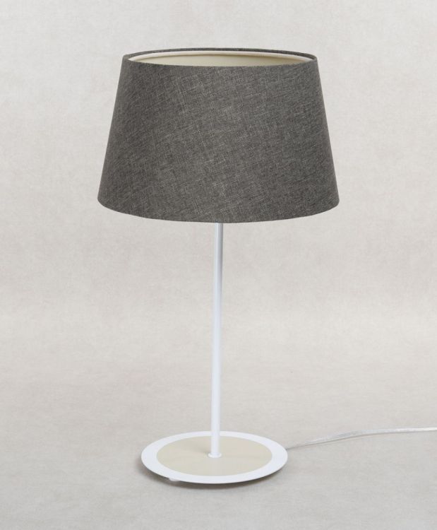 Lampa Bps Koncept stołowa ENTURO III szara 1 szt