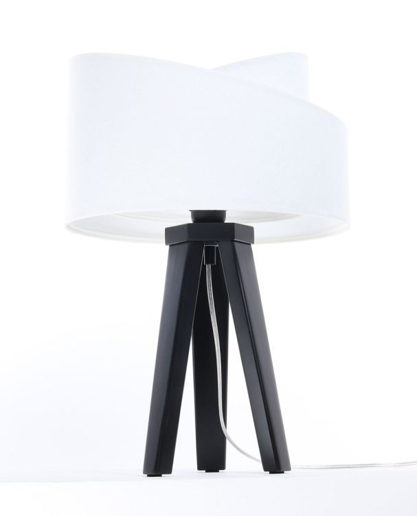 Lampa Bps Koncept stołowa GEMSTONE biała/czarna 1 szt