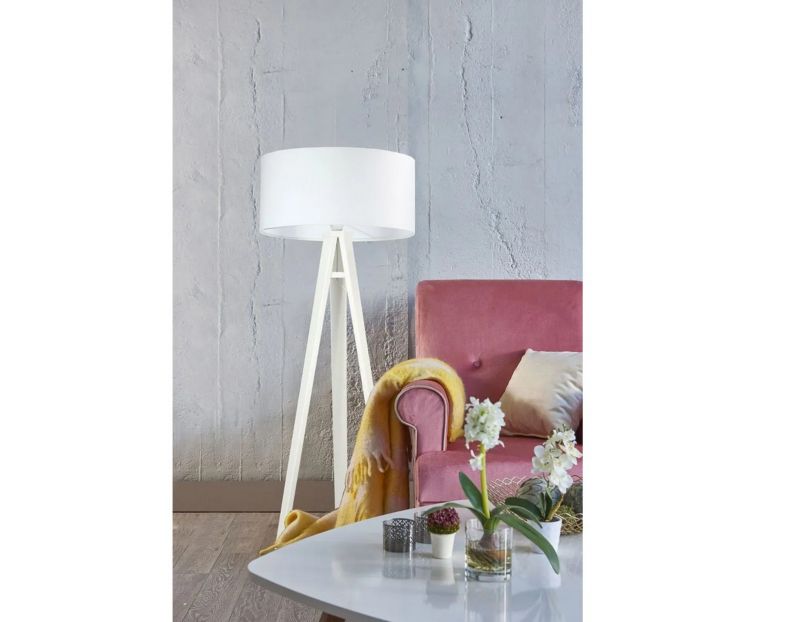 Lampa Bps Koncept stojąca HOME 40 biała 1 szt