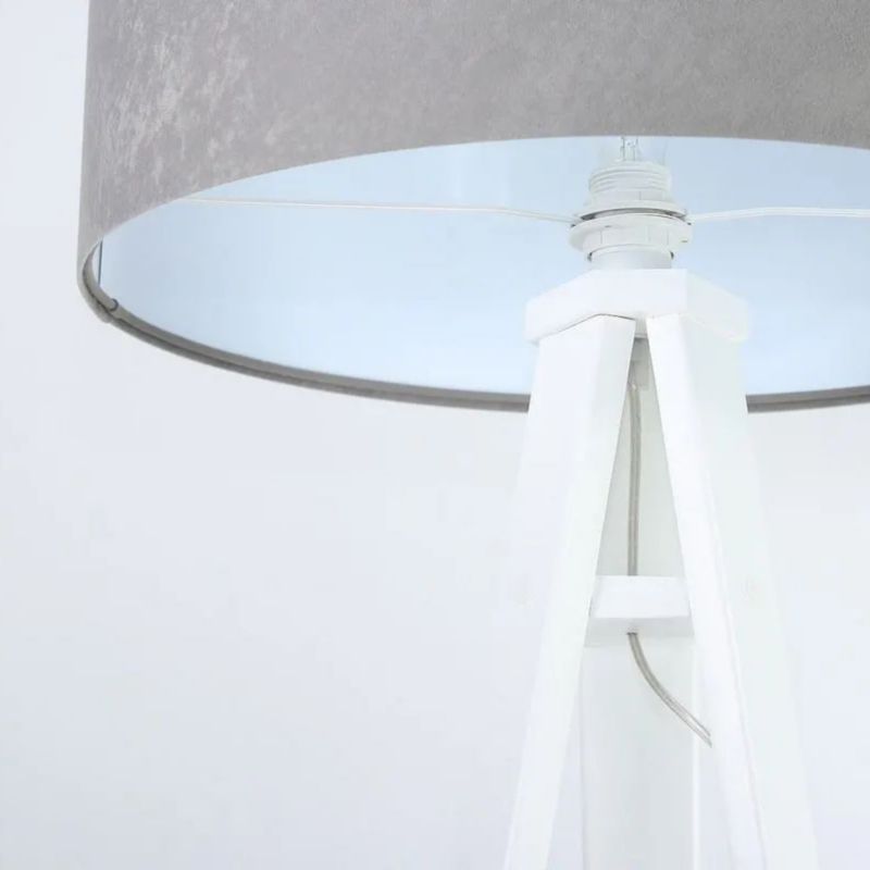 Lampa Bps Koncept stojąca HOME 40 szara/biała/biała 1 szt