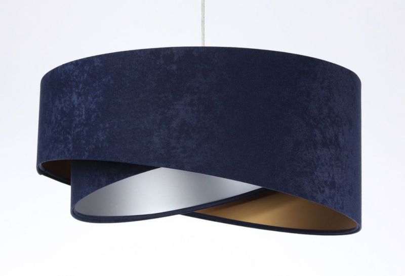 Lampa Bps Koncept wisząca AGAU granatowa 1 szt