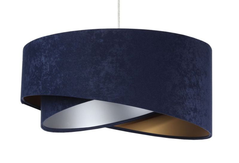 Lampa Bps Koncept wisząca AGAU granatowa 1 szt