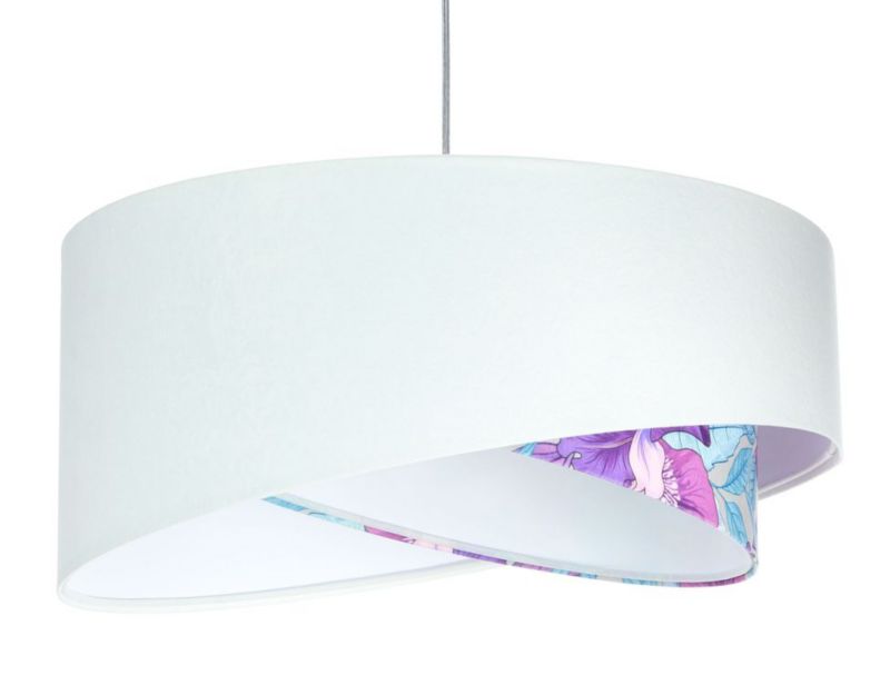Lampa Bps Koncept wisząca BLEACH biała 1 szt