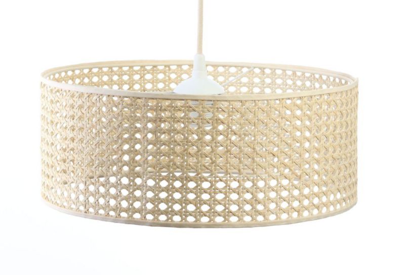 Lampa Bps Koncept wisząca BOHO 50 rattan naturalny 1 szt