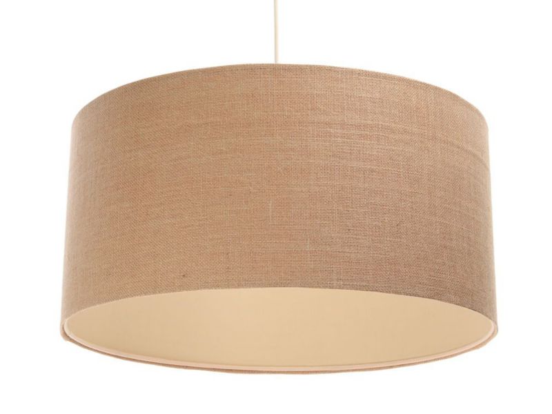 Lampa Bps Koncept wisząca BOHO JUTA 50 beżowa 1 szt