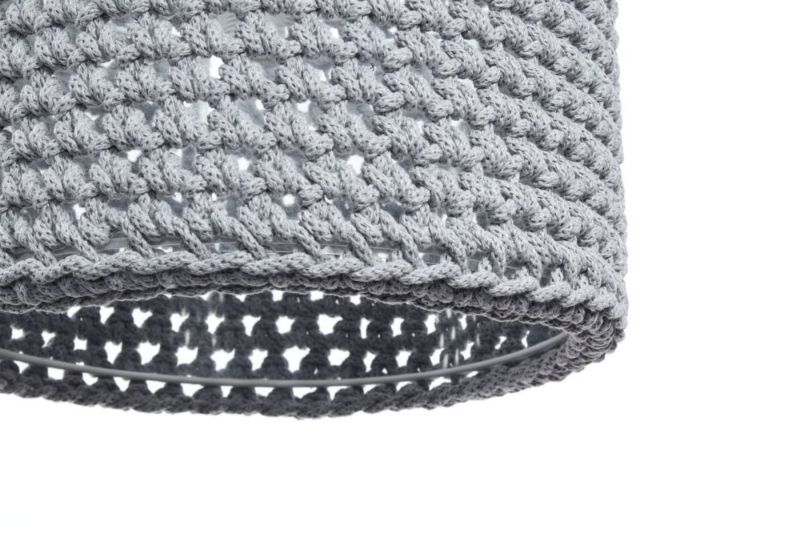 Lampa Bps Koncept wisząca COTTON 30 szara 1 szt