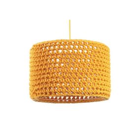Lampa Bps Koncept wisząca COTTON 30 żółta 1 szt