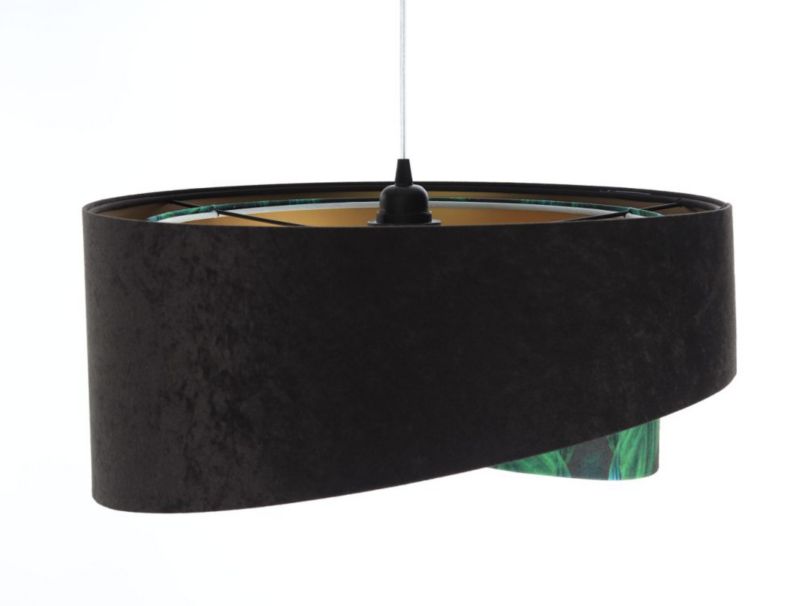 Lampa Bps Koncept wisząca DARK ELEGANCE czarna/złota 1 szt