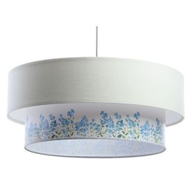 Lampa Bps Koncept wisząca DOUBLE FLOWER 60 biała i blatem 1 szt