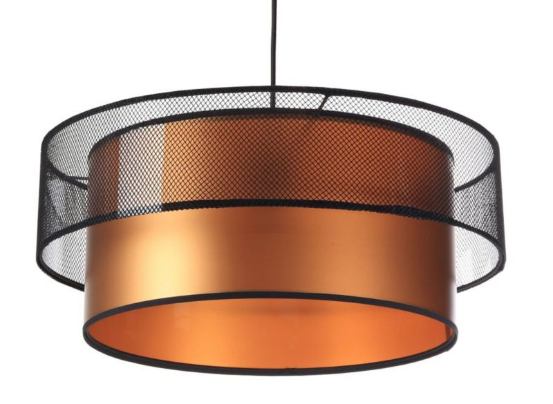 Lampa Bps Koncept wisząca DOUBLE NET 40 miedziana 1 szt