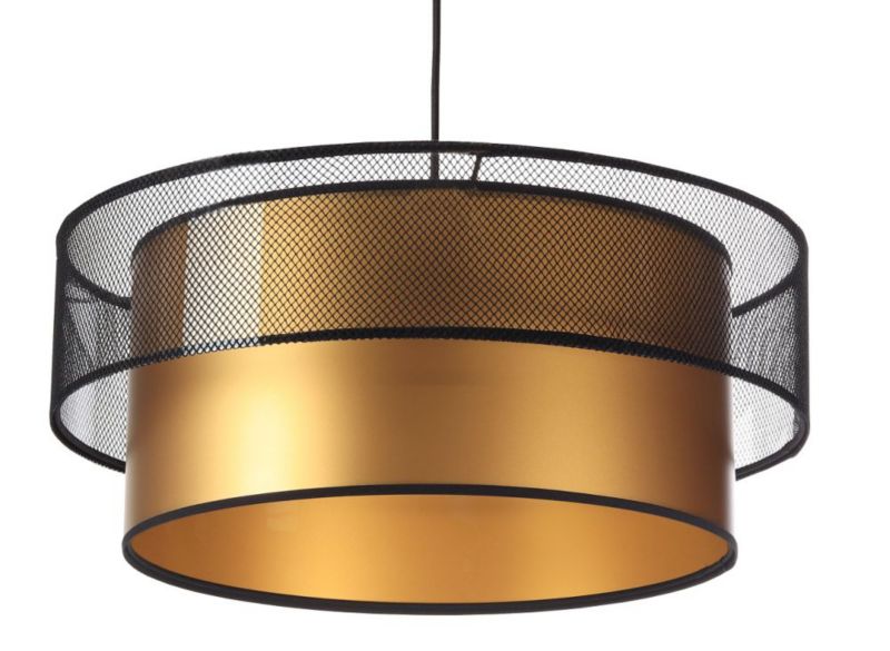 Lampa Bps Koncept wisząca DOUBLE NET 50 złota 1 szt