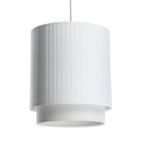 Lampa Bps Koncept wisząca DUO LAMI LINE 30 biała 1 szt