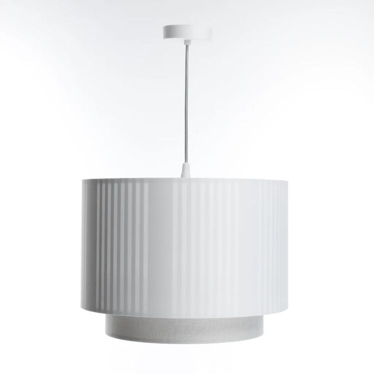 Lampa Bps Koncept wisząca DUO LAMI LINE 40 biała 1 szt