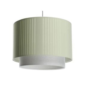 Lampa Bps Koncept wisząca DUO LAMI LINE 60 zielona/kremowa 1 szt