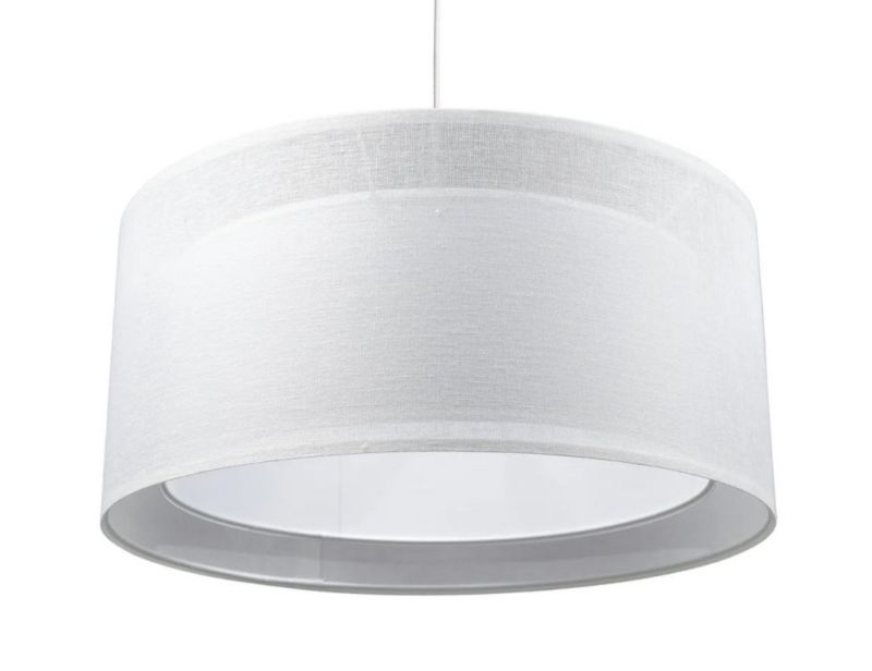 Lampa Bps Koncept wisząca DUO LEN LIGHT 60 biała 1 szt