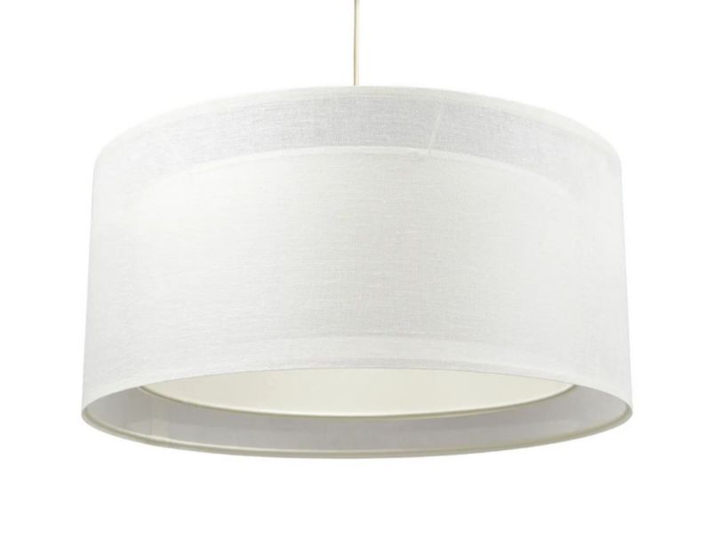 Lampa Bps Koncept wisząca DUO LEN LIGHT 60 kremowa 1 szt