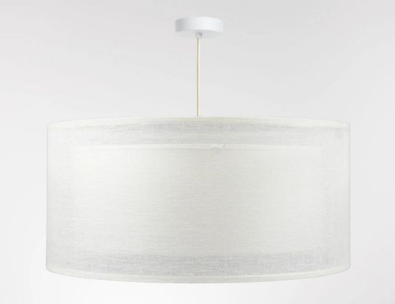 Lampa Bps Koncept wisząca DUO LEN LIGHT 60 kremowa 1 szt