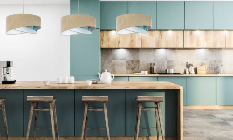 Lampa Bps Koncept wisząca EMBLEM beżowa/biała 1 szt
