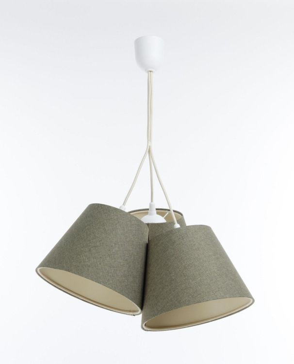 Lampa Bps Koncept wisząca ENTURO TRIO zielona 1 szt