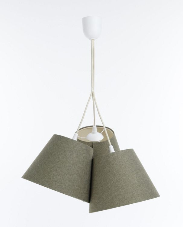 Lampa Bps Koncept wisząca ENTURO TRIO zielona 1 szt