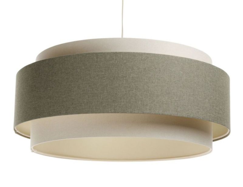 Lampa Bps Koncept wisząca ERUTAN DUDU kremowa/zielona 1 szt