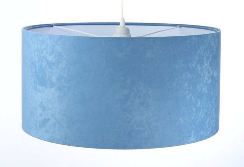 Lampa Bps Koncept wisząca HOME 30 błękitna/biała 1 szt