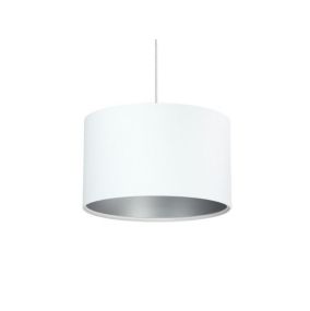 Lampa Bps Koncept wisząca HOME 30 biała/srebrna 1 szt