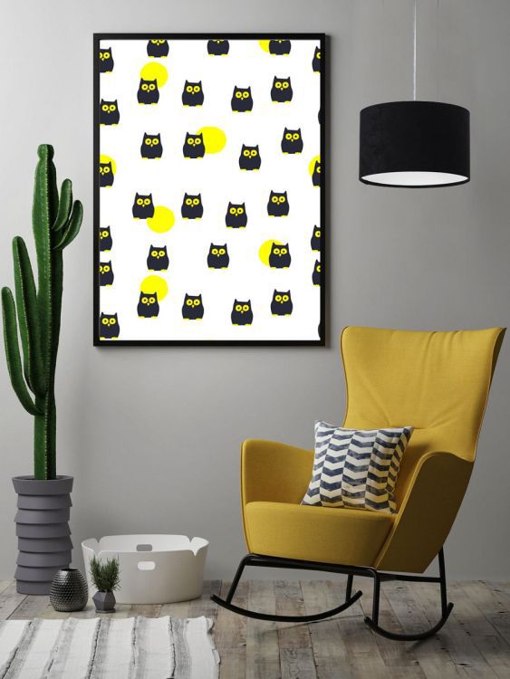 Lampa Bps Koncept wisząca HOME 30 czarna/biała 1 szt