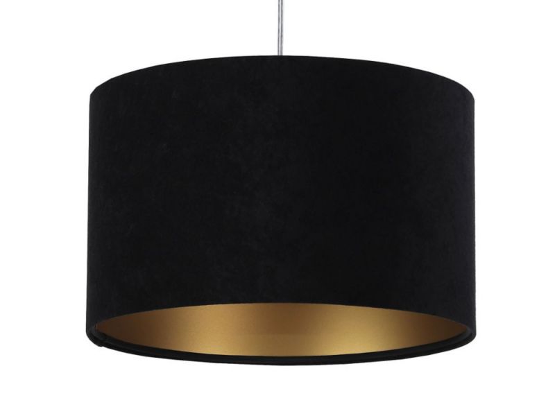 Lampa Bps Koncept wisząca HOME 30 czarna/złota 1 szt