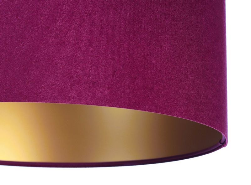 Lampa Bps Koncept wisząca HOME 30 fioletowa/złota 1 szt