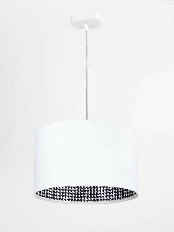 Lampa Bps Koncept wisząca HOME 30 okrągła biała 1 szt