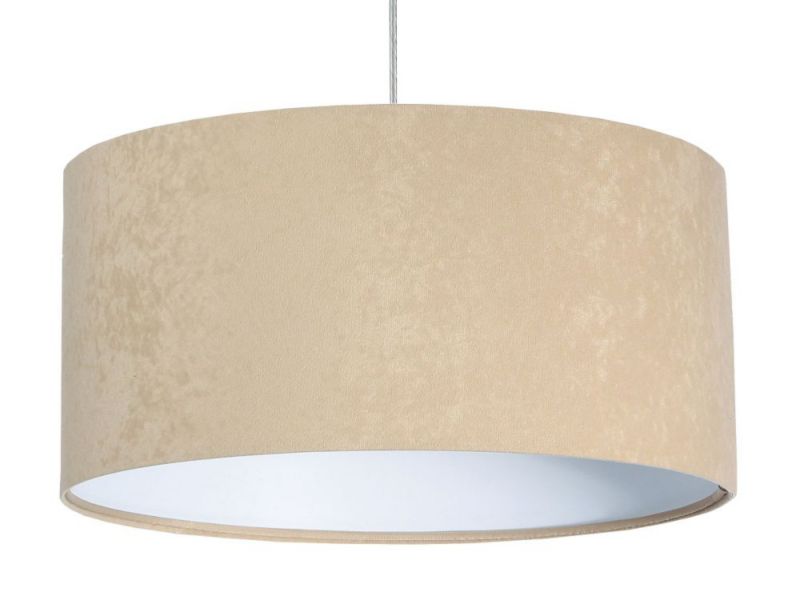 Lampa Bps Koncept wisząca HOME 40 beżowa/biała 1 szt