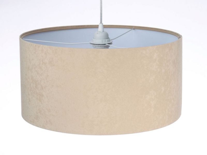 Lampa Bps Koncept wisząca HOME 40 beżowa/biała 1 szt