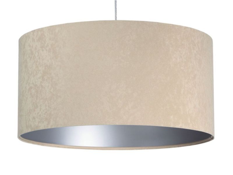 Lampa Bps Koncept wisząca HOME 40 beżowa/srebrna 1 szt