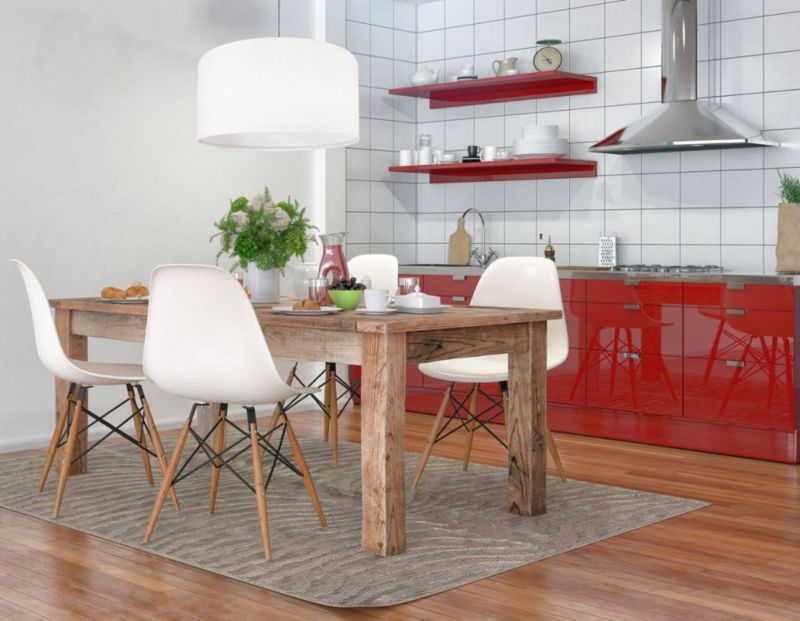 Lampa Bps Koncept wisząca HOME 40 biała 1 szt