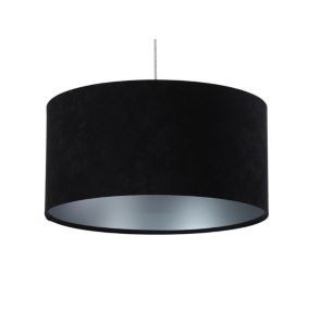 Lampa Bps Koncept wisząca HOME 40 czarna/srebrna 1 szt