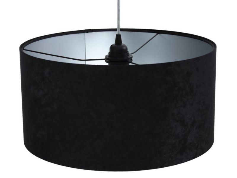 Lampa Bps Koncept wisząca HOME 40 czarna/srebrna 1 szt