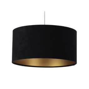 Lampa Bps Koncept wisząca HOME 40 czarna/złota 1 szt