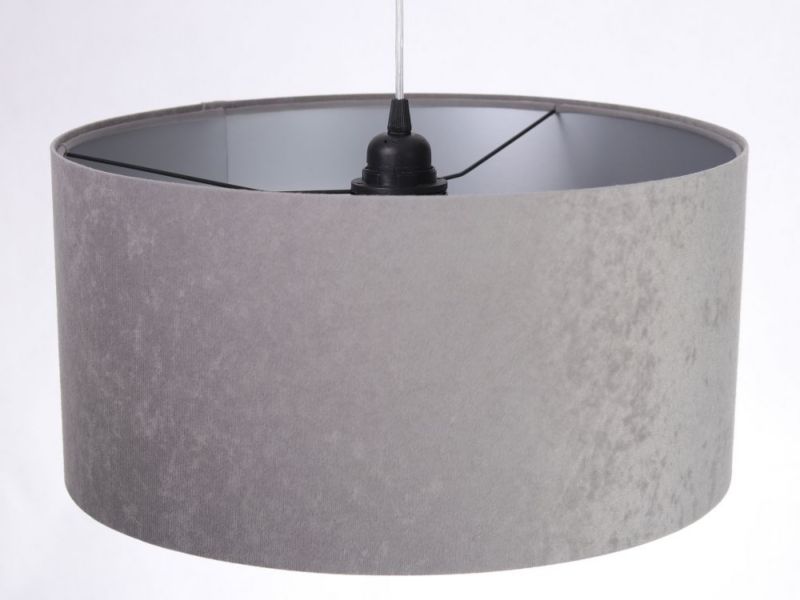 Lampa Bps Koncept wisząca HOME 40 szara/srebrna 1 szt