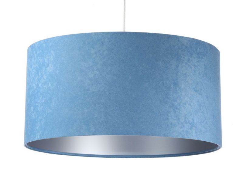 Lampa Bps Koncept wisząca HOME 50 błękitna/srebrna 1 szt