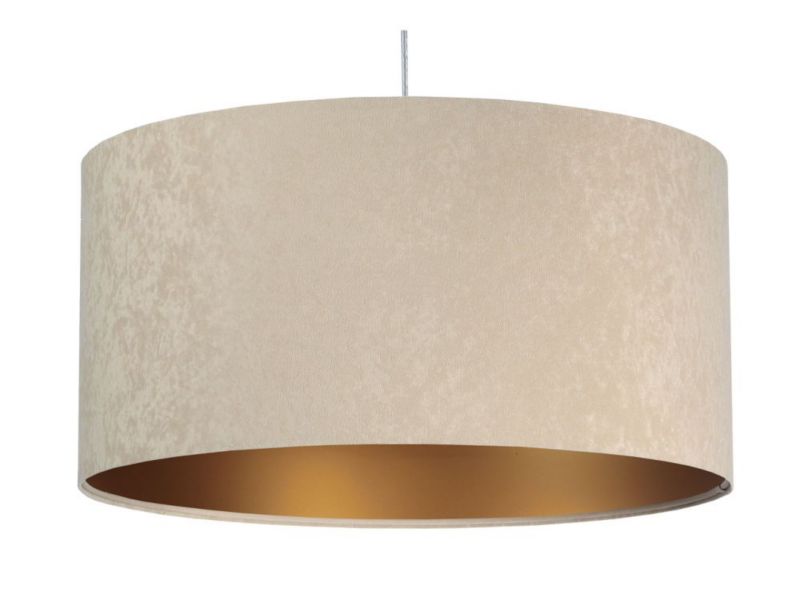 Lampa Bps Koncept wisząca HOME 50 beżowa/złota 1 szt