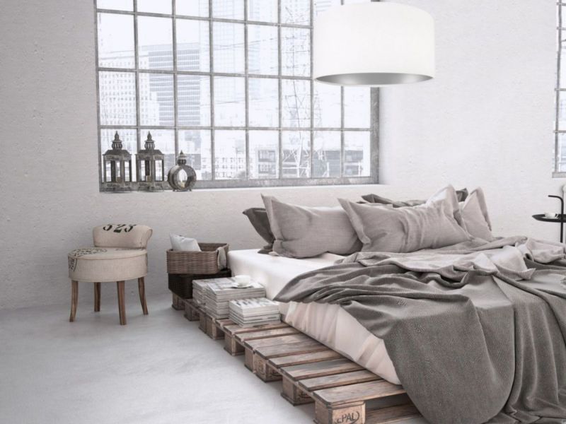 Lampa Bps Koncept wisząca HOME 50 biała/srebrna 1 szt