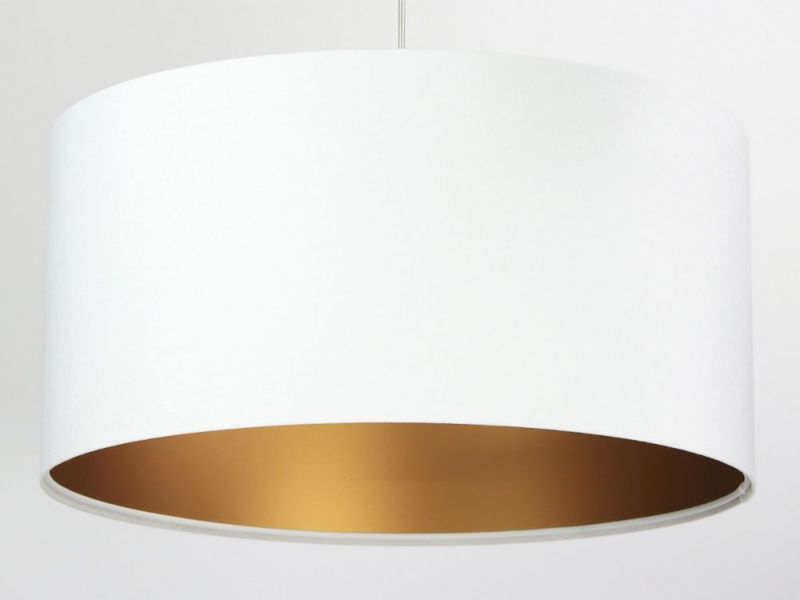 Lampa Bps Koncept wisząca HOME 50 biała/złota 1 szt