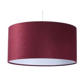 Lampa Bps Koncept wisząca HOME 50 bordowa/biała 1 szt